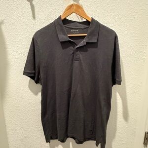Vince Classic Slub Cotton Polo Shirt